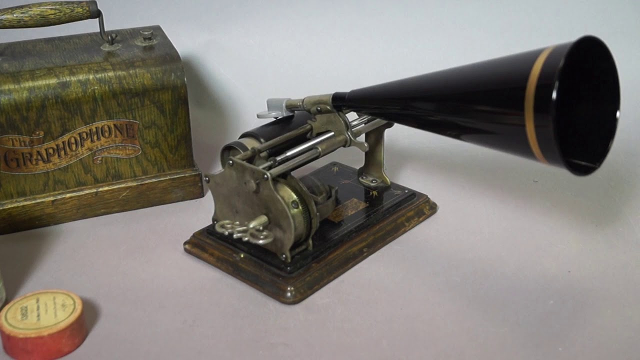 Columbia Model Q Phonographen