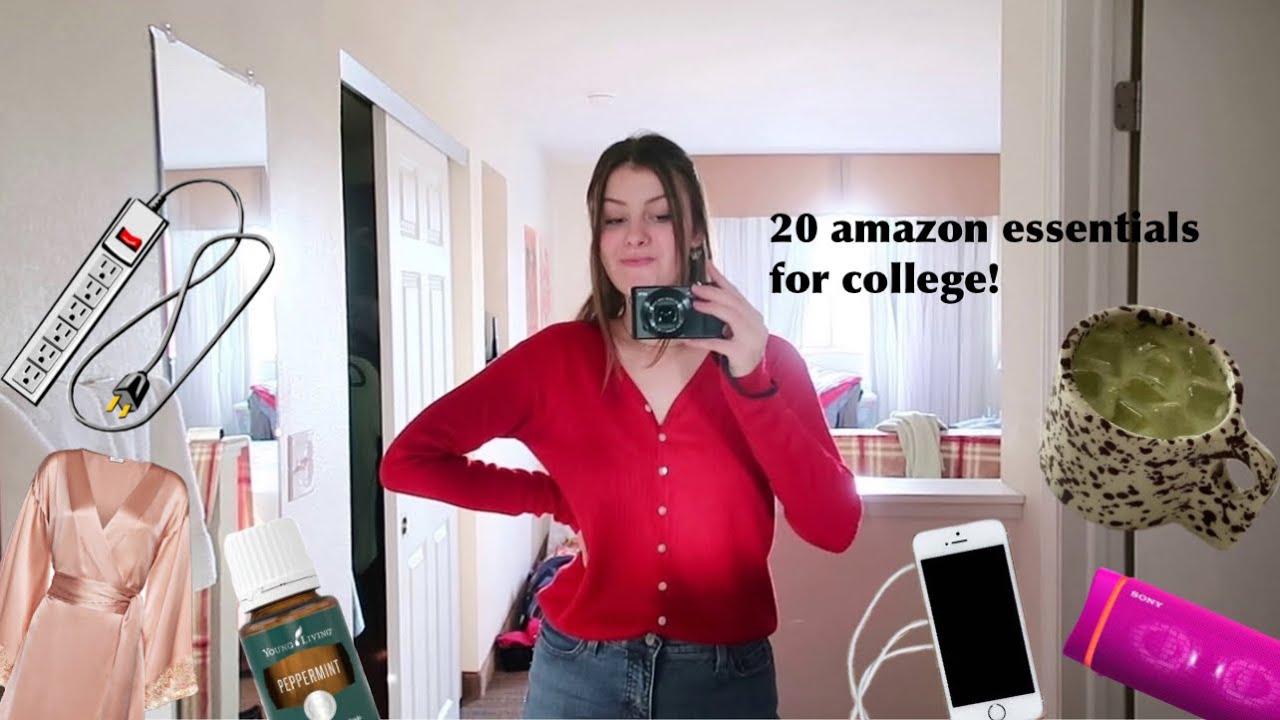 the MOST IMPORTANT 20 ITEMS to buy for your college dorm room!