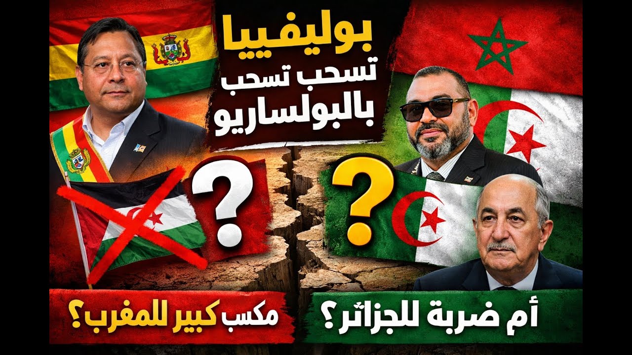 بوليفيا تسحب الاعتراف بالبوليساريو… ماذا يعني ذلك للمغرب والجزائر؟