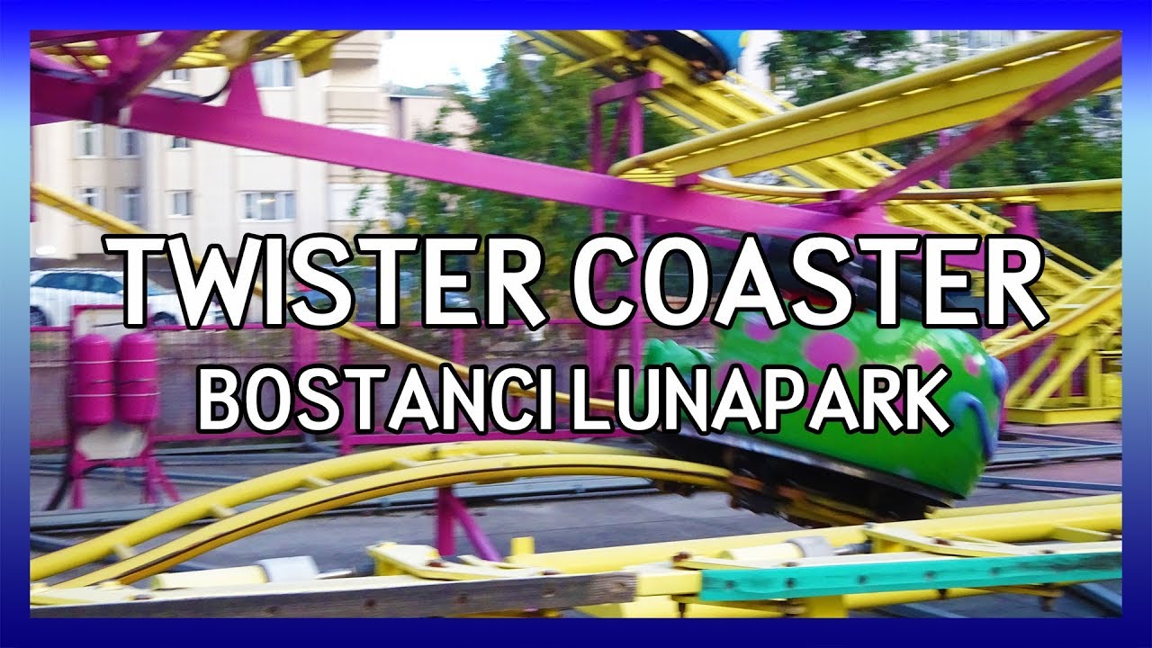 Bostanci Lunapark | Twister Coaster POV