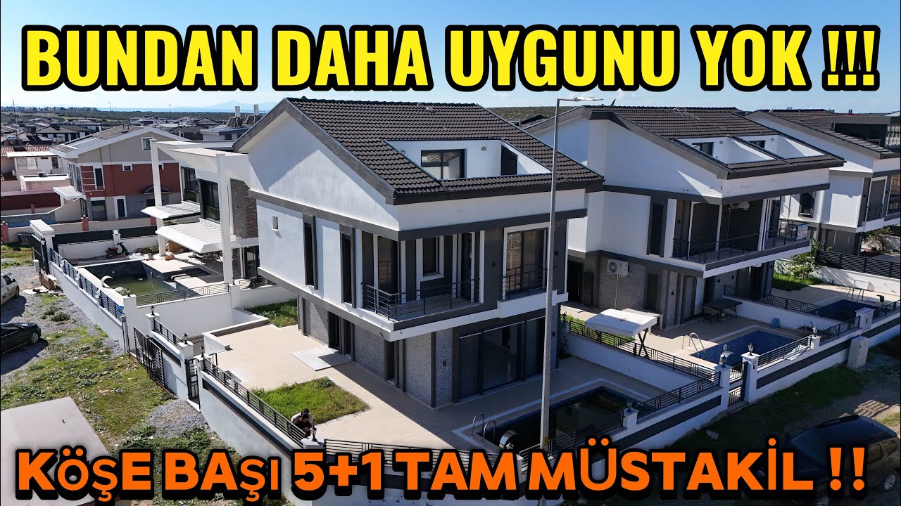 KELEPİR FİYATA KÖŞE BAŞI TAM MÜSTAKİL VİLLA !!!