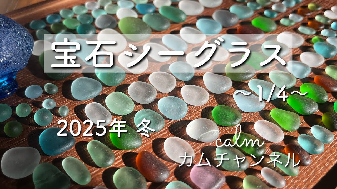 宝石シーグラス 〜1/4〜 2025年 冬