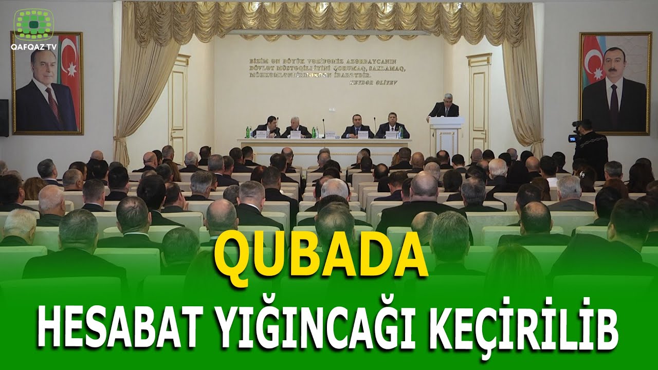 QUBADA ÖTƏN İLİN YEKUNLARI İLƏ BAĞLI YIĞINCAQ KEÇİRİLDİ