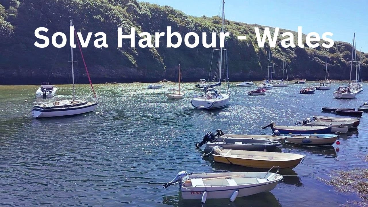 Solva Harbour in Pembrokeshire - August 2024