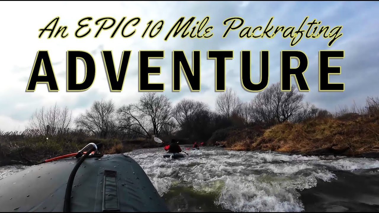 An EPIC 10 MILE Packrafting ADVENTURE! Itiwit PR500 White Water Fun Trip.
