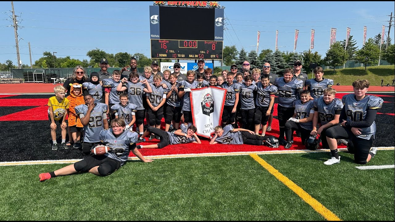 OSFL Championship (U12A Final) - Brantford Bisons vs Hamilton Jr. Tiger Cats