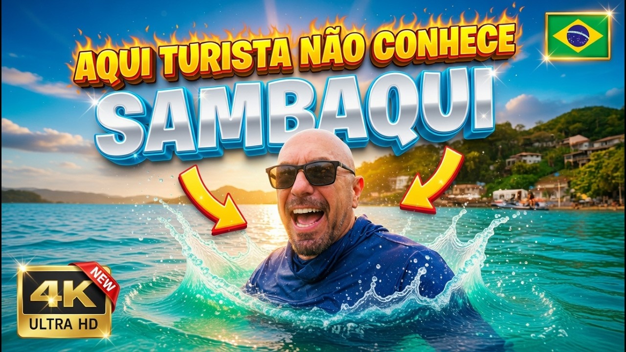 🌴 SAMBAQUI: fiz um pequinique no canto que turista não conhece em FLORIANÓPOLIS