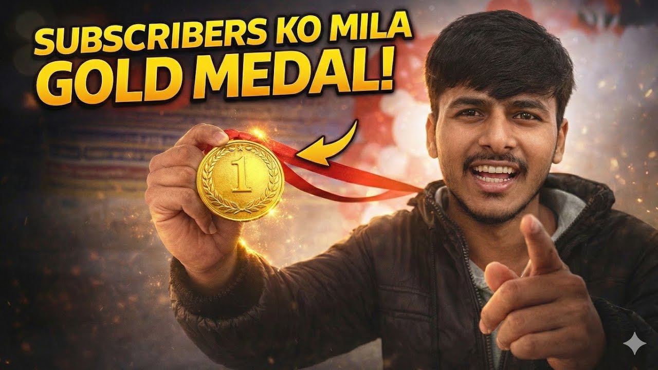 Himanshu Aur Raju Babu Ko Mila Gold Medal 🥇 Dekho Kyu?