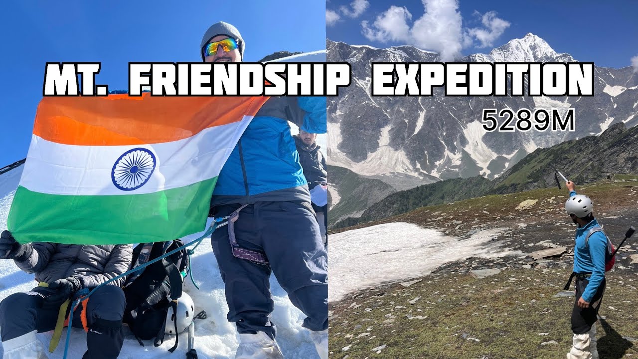 Friendship peak expedition  5289M | Manali himachal pradesh 2024 | 4k