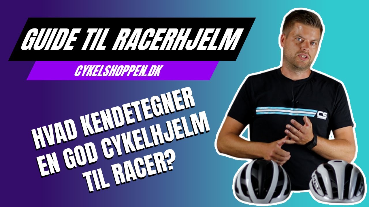 Guide til racerhjelme | Cykelshoppen.dk