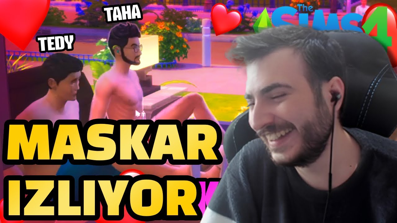 ‪ @MASKARR | @CyberRulzTv  | SİMS 4 KOMİK ANLAR! | İZLİYOR!