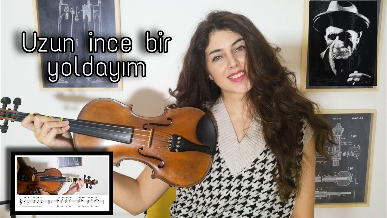 Uzun İnce Bir Yoldayım Nasıl Çalınır? | Keman Dersi