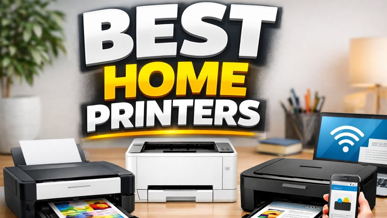 Best Wireless & Ink-Efficient Printers for Home