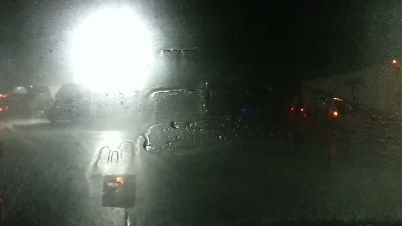 I experienced this Horrifying Thunderstorm on 2/20/2014, while trapped in my truck on a break. 