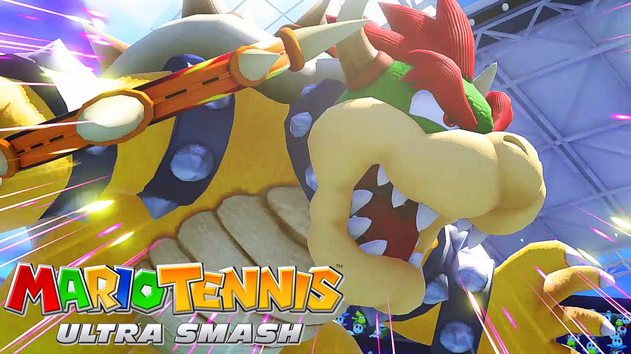 Mario Tennis: Ultra Smash [Father Vs. Son - Doubles Match] Wii U Gameplay