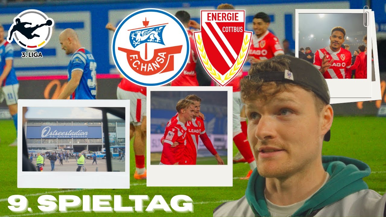 KRANKE STIMMUNG beim OSTDERBY 🤯⚡️ HANSA ROSTOCK vs ENERGIE COTTBUS