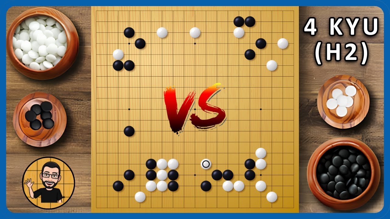 ⚪ Partie de Go VS 4 Kyu OGS (57)