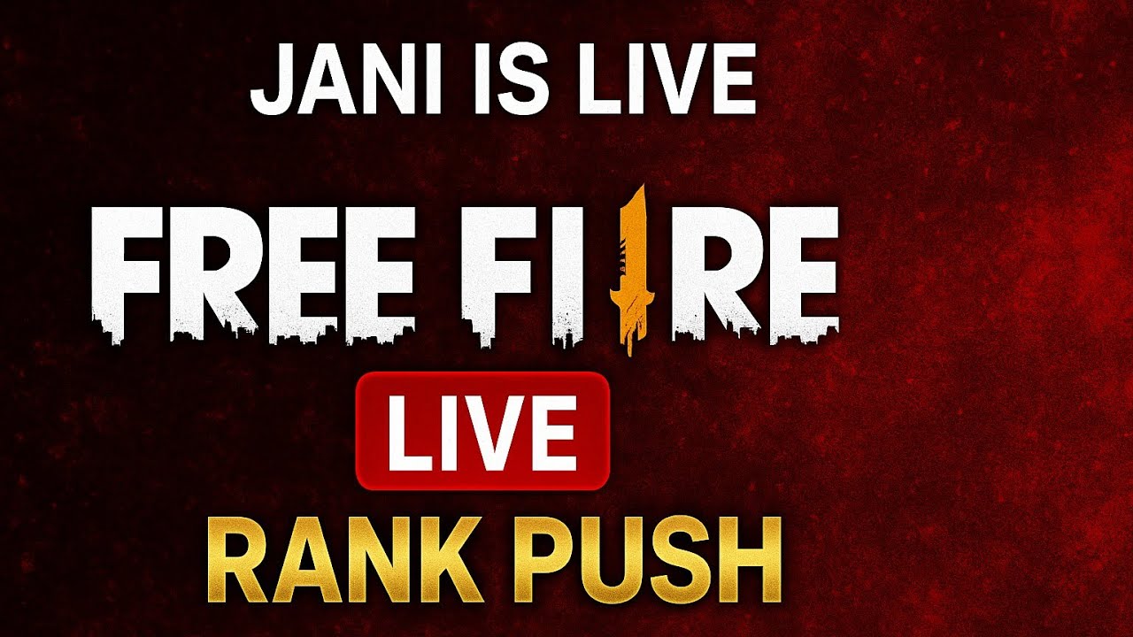 JANI  is live let's play free fire