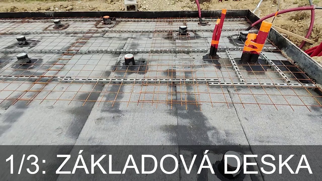 RD Nymburk II 1/3: Základová deska