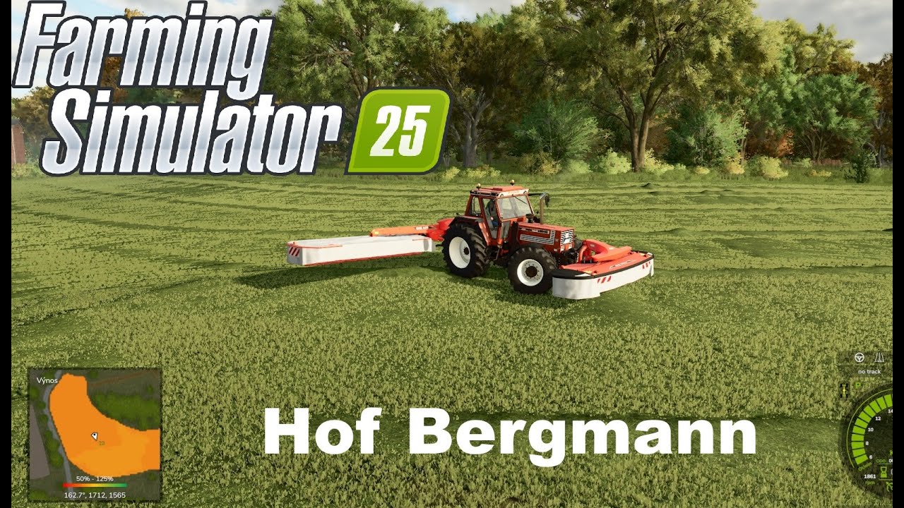Farming simulator 25 | PROBLÉM PŘI OBRACENÍ ???  - Map Hof Bergmann FS25 #10 | CZ/SK