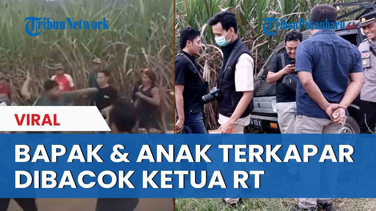 Ketua RT di Blitar Bacok Bapak dan Anak Hingga Terluka Parah, Diduga karena Sengketa Lahan