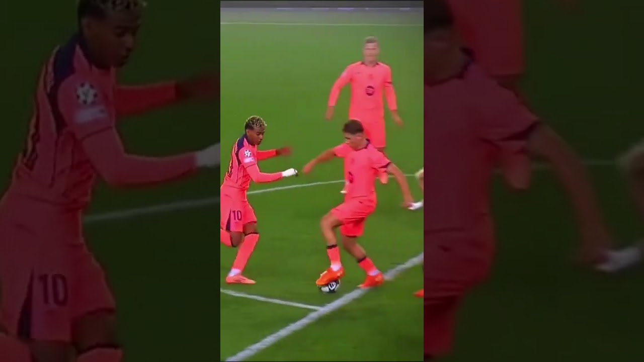 Ferm&iacute;n L&oacute;pez x Lamine Yamal ✨⚽️#championsleague #barcelona