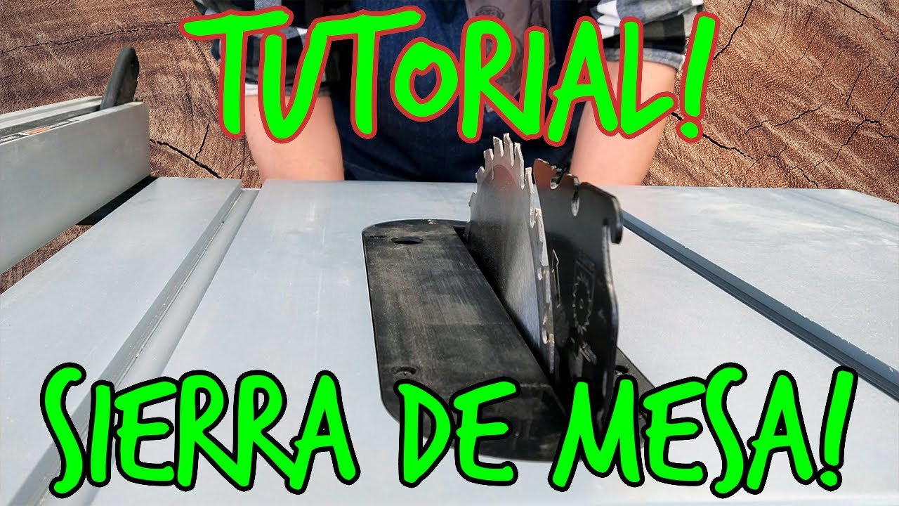 Como usar una Sierra De Banco! Tutorial Carpinteria para Principiantes