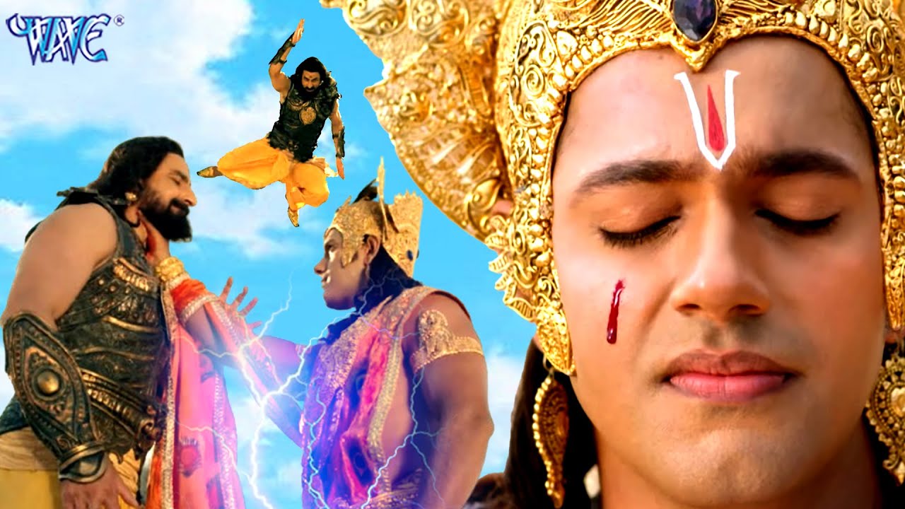 श्री कृष्ण और जरासंध का एसा महायुद्ध देख कर्ण चौंक गया | Suryaputra Karn | #mahabharat
