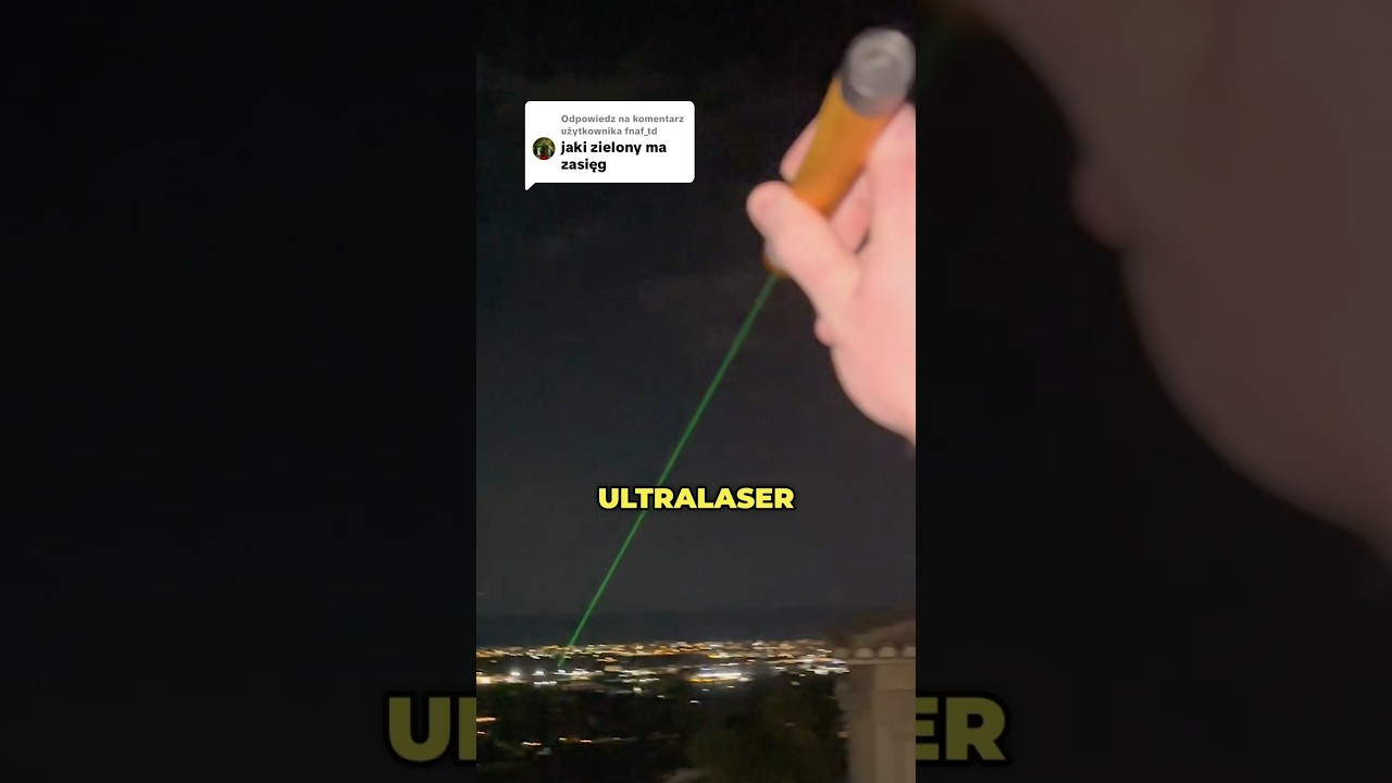 Jaki zasięg ma zielony laser? 👉