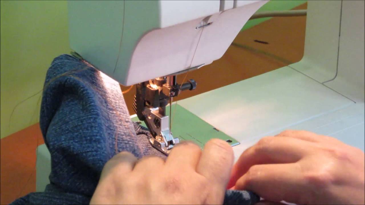 Seconda parte orlo Jeans