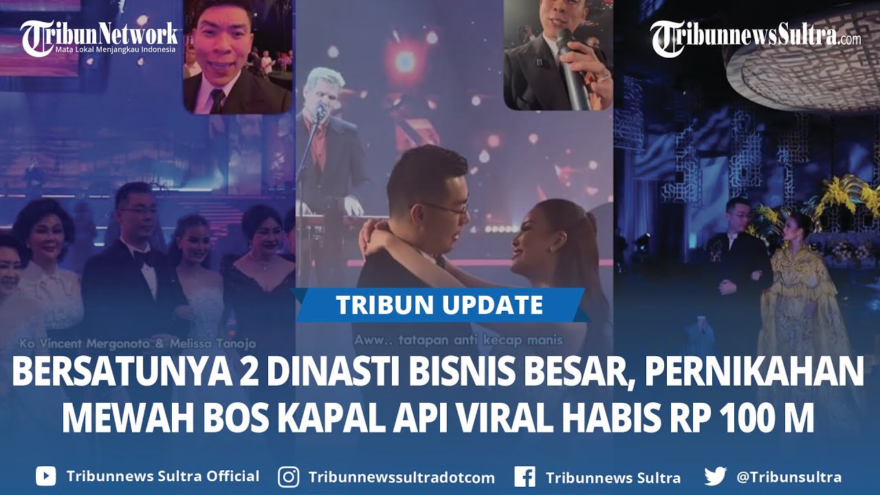 Pernikahan Vincent Mergonoto Bos Kapal Api Viral Habis Rp 100 M, Kini Klarifikasi: Harusnya Lebih