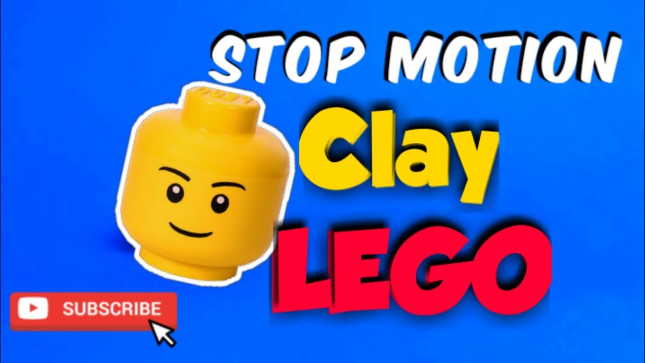 Покадровая анимация из глины LEGO | Глиняная минифигурка