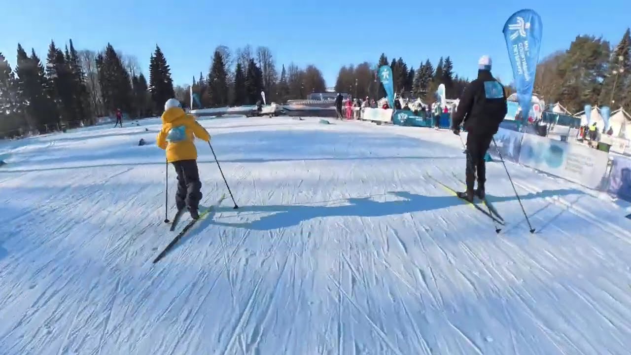 Лыжня России 2026, Санкт-Петербург, 2км+, POV