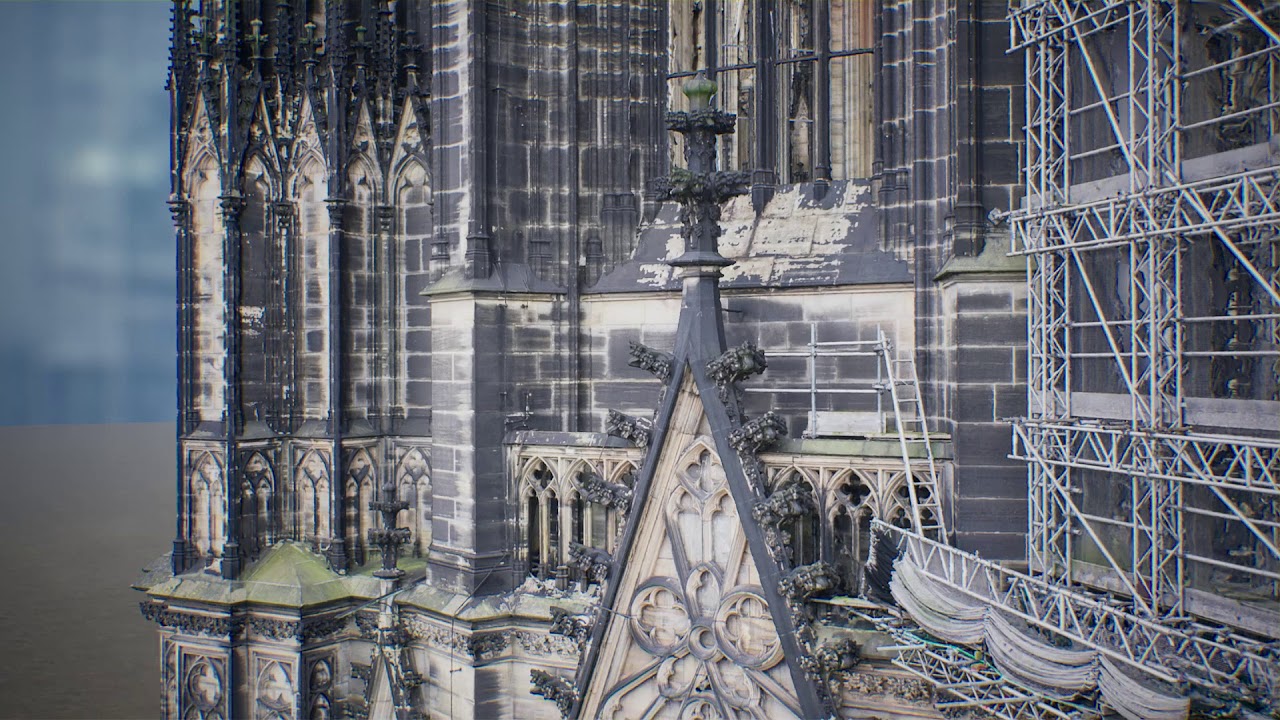 K&ouml;lner Dom - Nordturm - Digitaler Zwilling f&uuml;r Bauwerksmonitoring