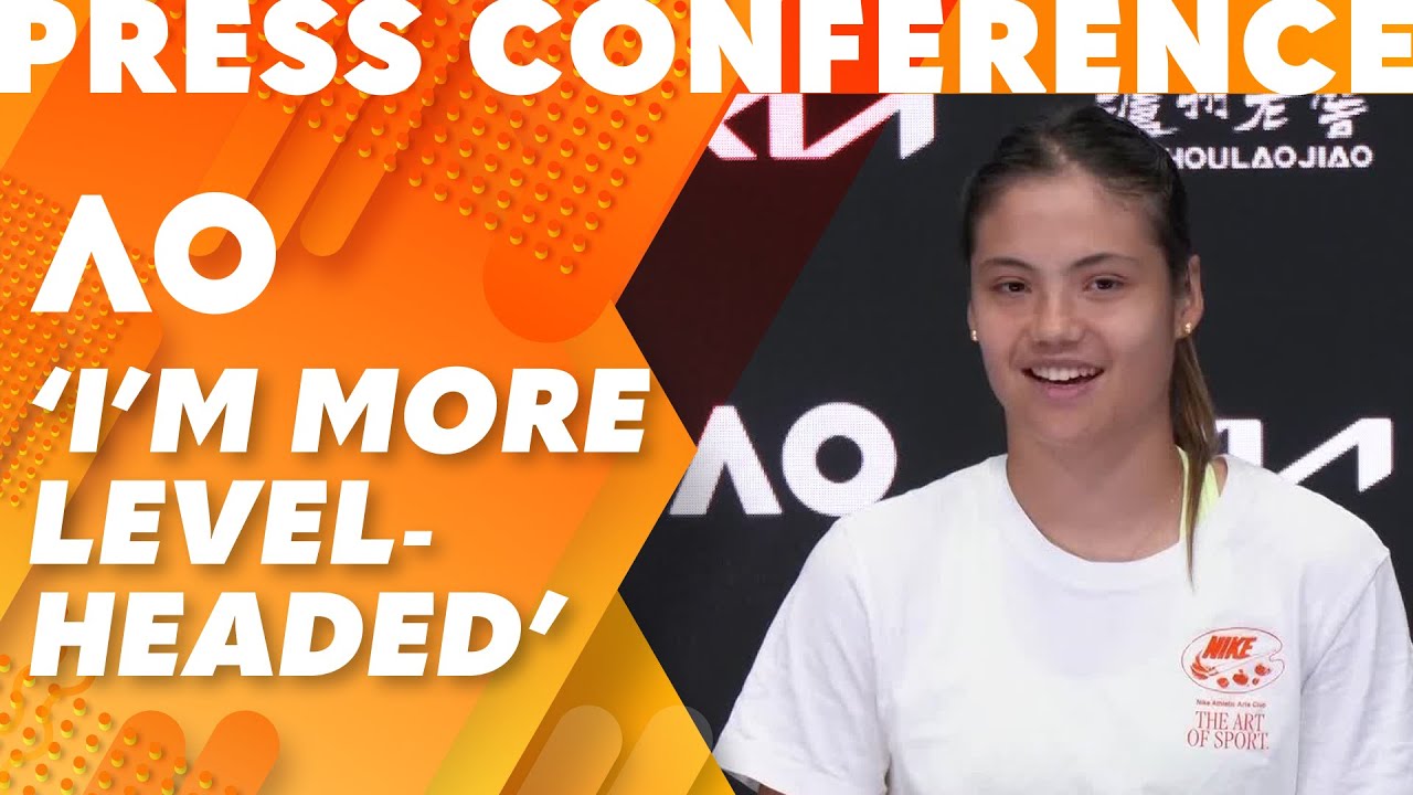 Raducanu 'a lot more calm' third time Down Under: 2024 Australian Open | WWOS
