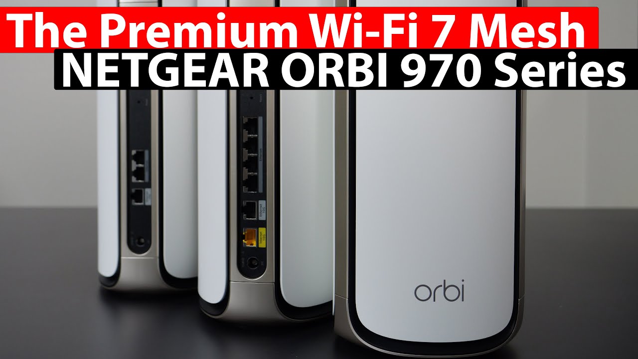 Полный обзор серии NETGEAR ORBI 970 | WiFi 7 | Тесты скорости, тесты зоны покрытия, приложение Or...