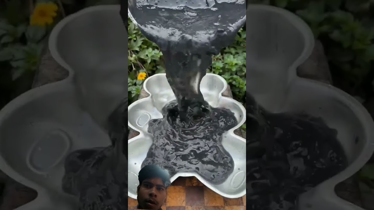 Cement Jaisa Dikhta Hai&hellip; Par Cement Nahi Hai! 🤯....#NotCement#CementExperiment#DIYProject#ViralVideo
