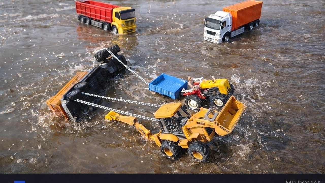 Dumper ne Truck ko Dhaka mar ke Gadi palati Di 