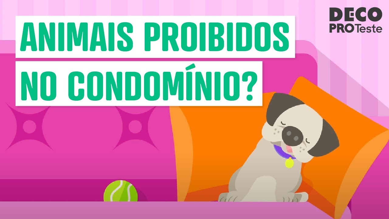 O condomínio pode proibir animais?
