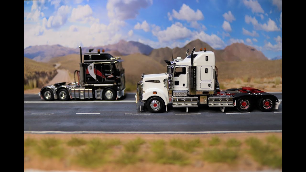 Drake T909 & K200 truck diorama - realistic