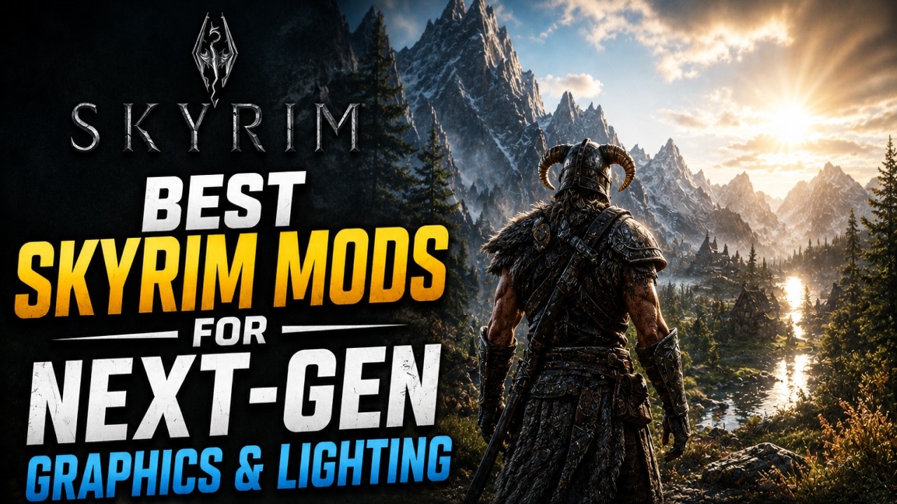 «Сделайте Skyrim похожим на игру следующего поколения — лучшие моды для ландшафтов и освещения!»
