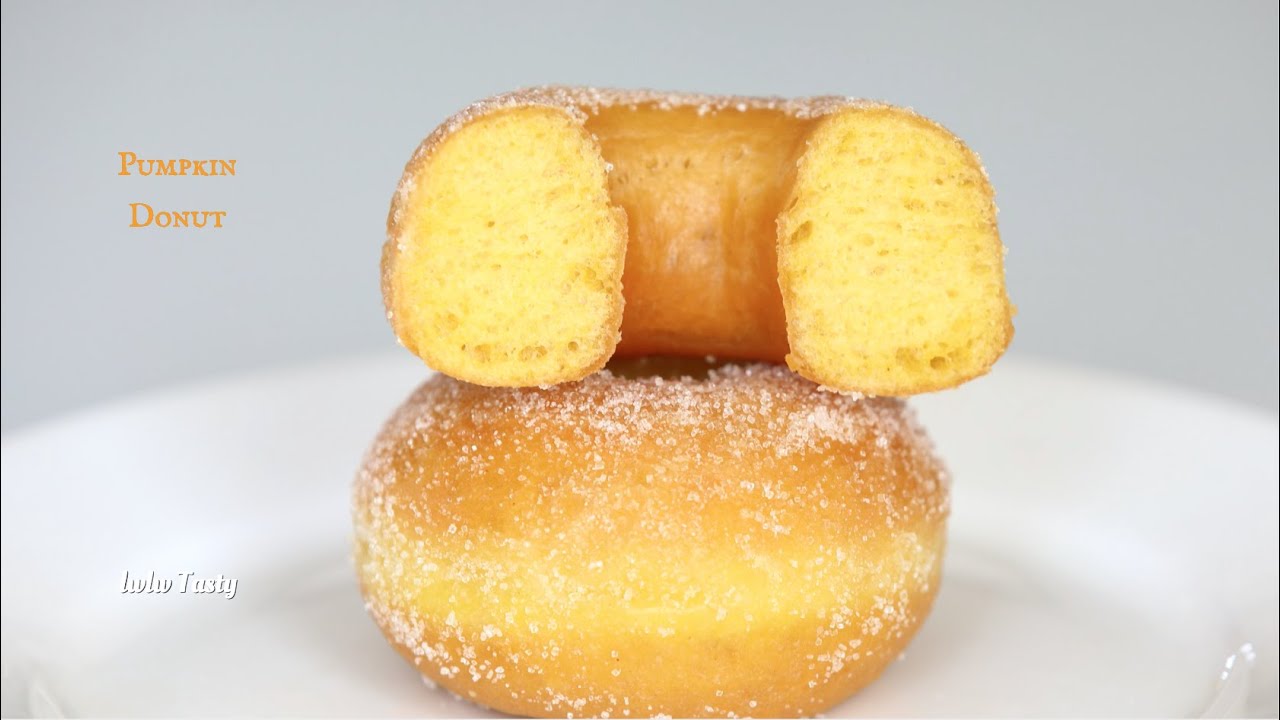 BEST Homemade Pumpkin Donut 金色南瓜甜甜圈，省时省力的方法制作最好吃的甜甜圈