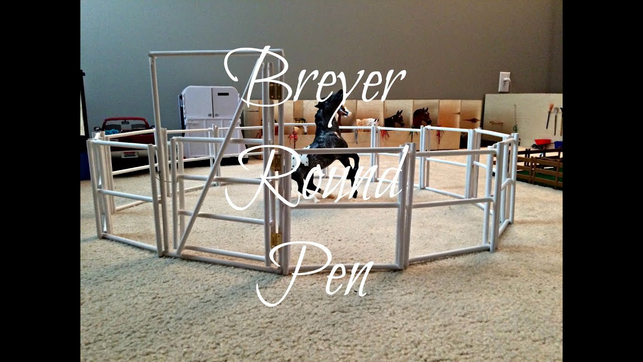 How to Make a Breyer Round Pen