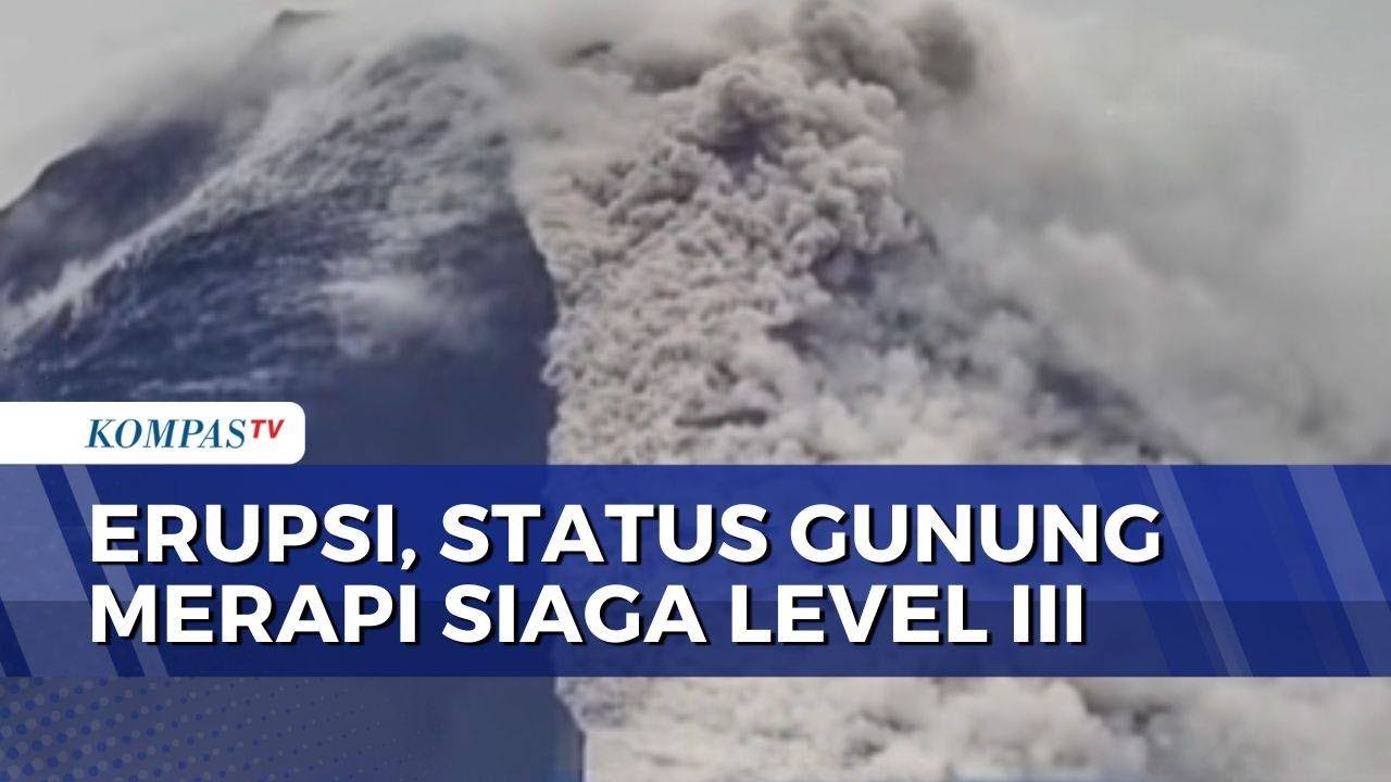 Status Gunung Merapi Siaga Level 3, Wisatawan Diminta Jauhi Radius 5 Kilometer | SAPA PAGI