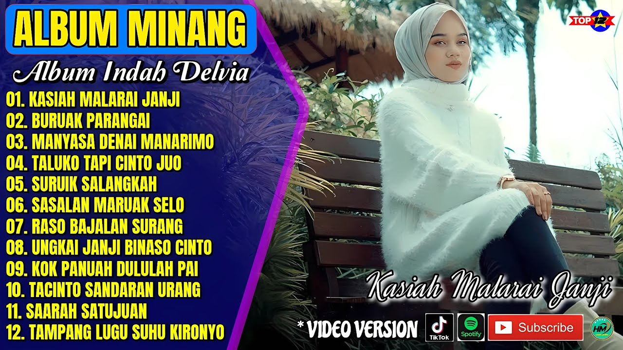 Album Indah Delvia || KASIAH MALARAI JANJI - BURUAK PARANGAI - Lagu Minang Terbaru - Viral Tiktok