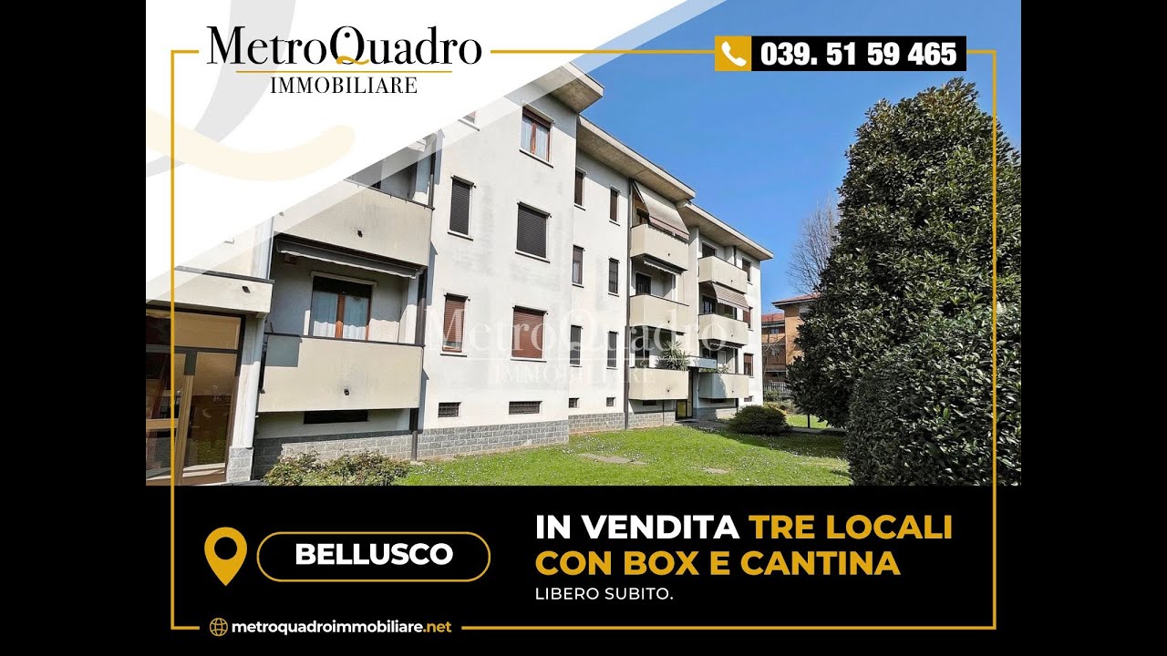 BELLUSCO - 3 LOCALI DI AMPIA METRATURA | DA VEDERE