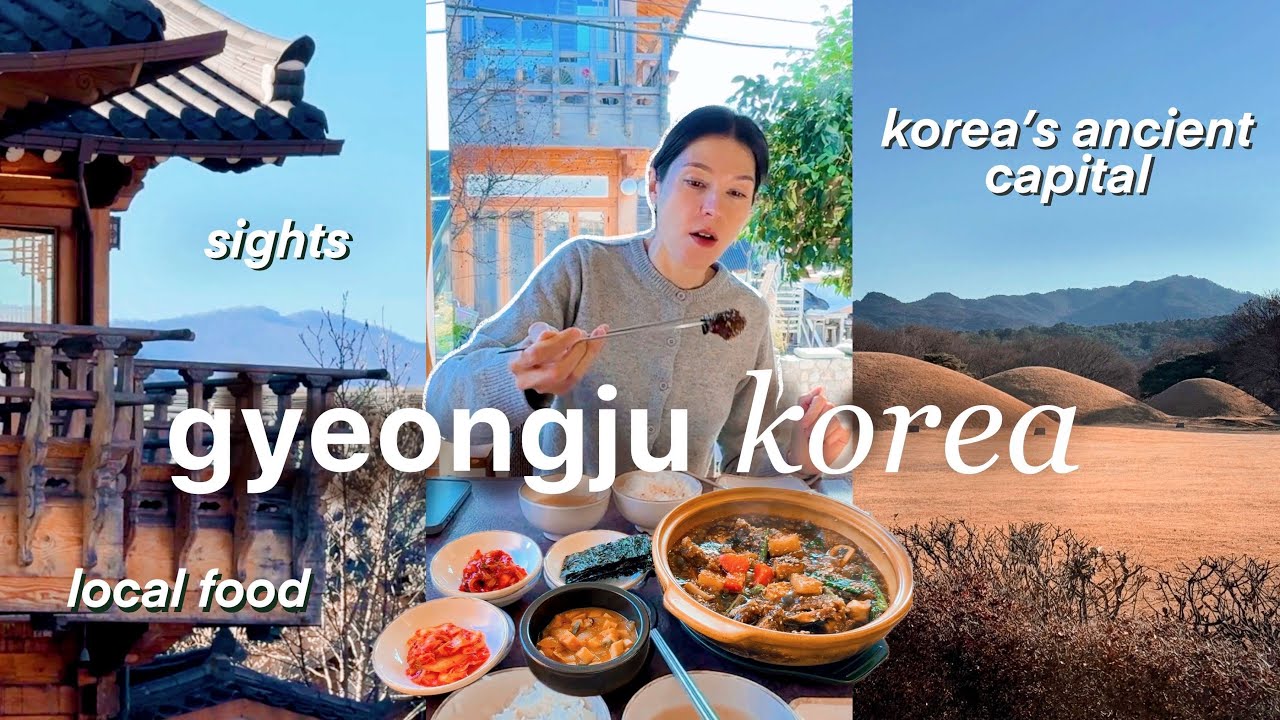 GYEONGJU, korea 🇰🇷 amazing local food, sight seeing & travel guide | culture shock & seoul life 