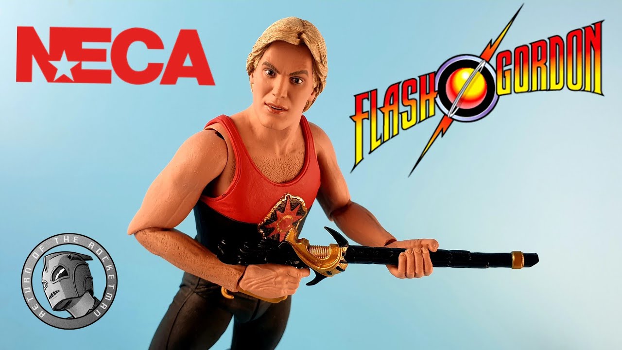 NECA ULTIMATE FLASH GORDON (FINAL BATTLE) ACTION FIGURE REVIEW @Returnoftherocketman