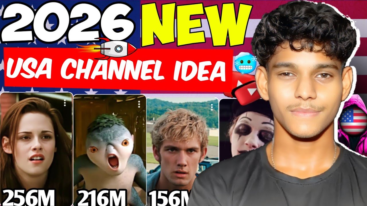 2026 New USA YouTube Channel Ideas 💰 | Start High RPM USA Channel (Step-by-Step Guide)
