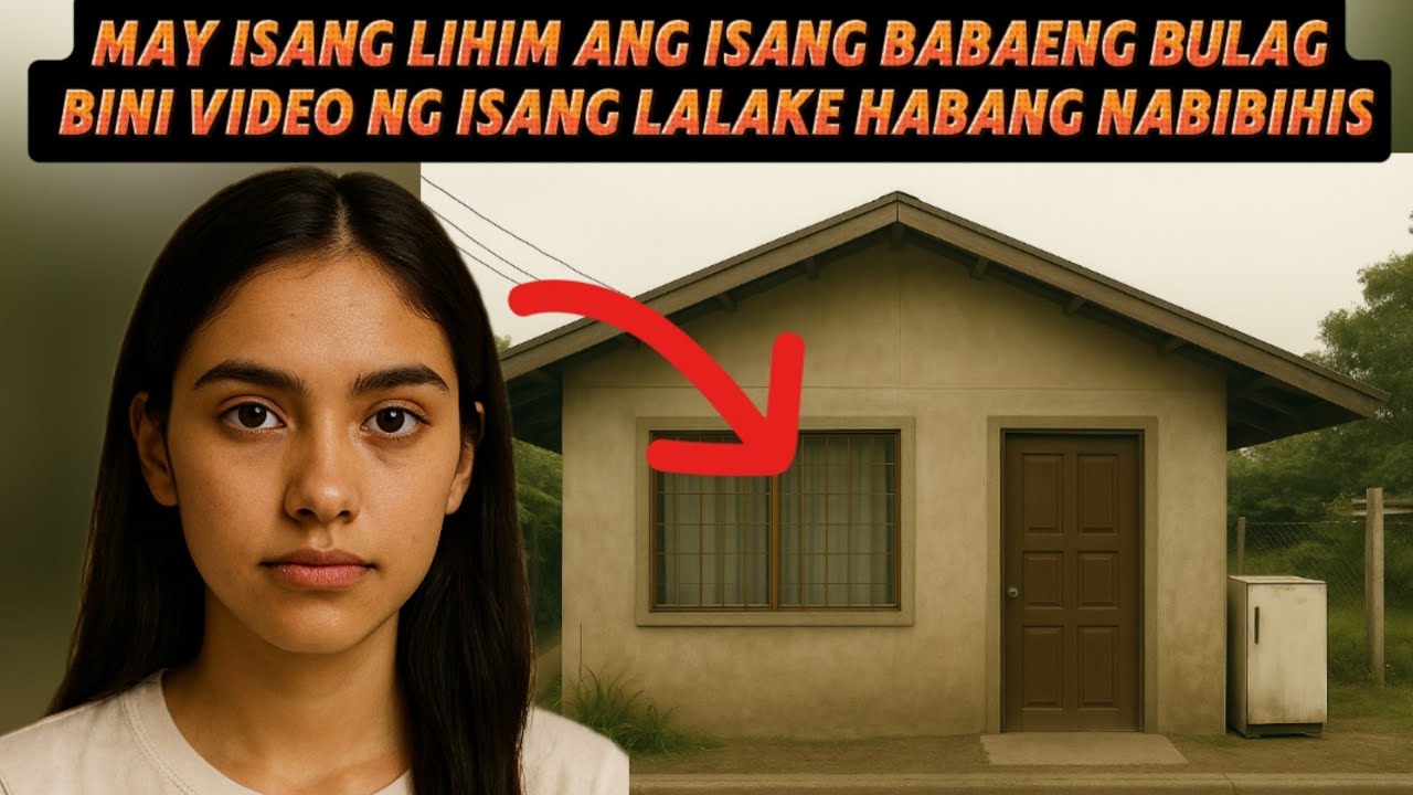 May isang lihim ang isang babaeng bulag bini video ng isang lalake habang nagbibihis Tagalog Stories